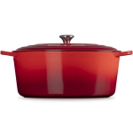 Brytfanna żeliwna owalna Le Creuset 40 cm Wiśniowa - Cherry red
