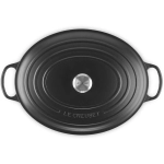 Brytfanna żeliwna owalna Le Creuset 40 cm Czarny mat - Black matte