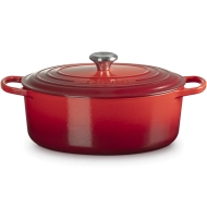 Brytfanna żeliwna owalna Le Creuset 31 cm Wiśniowa - Cherry red