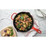 Patelnia żeliwna Le Creuset 20 cm Wiśniowa - Cherry red