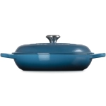Garnek żeliwny Gourmet Le Creuset 30 cm Morski - Deep Teal