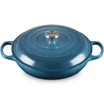 Garnek żeliwny Gourmet Le Creuset 30 cm Morski - Deep Teal