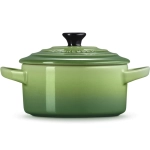 Garnek Mini Cocotte Kamionka Le Creuset 10 cm Bambusowa zieleń - Bamboo green