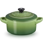 Garnek Mini Cocotte Kamionka Le Creuset 10 cm Bambusowa zieleń - Bamboo green