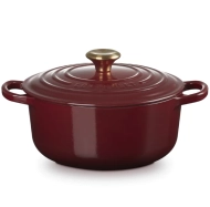 Brytfanna żeliwna Le Creuset 20 cm Karmazynowa - Garnet