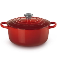 Brytfanna żeliwna Le Creuset 20 cm Czerwona - Cherry red
