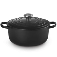 Brytfanna żeliwna Le Creuset 20 cm Czarny mat - Black matte