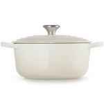 Brytfanna żeliwna Le Creuset 20 cm Kremowa - Meringue