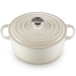 Brytfanna żeliwna Le Creuset 20 cm Kremowa - Meringue