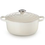 Brytfanna żeliwna Le Creuset 20 cm Kremowa - Meringue