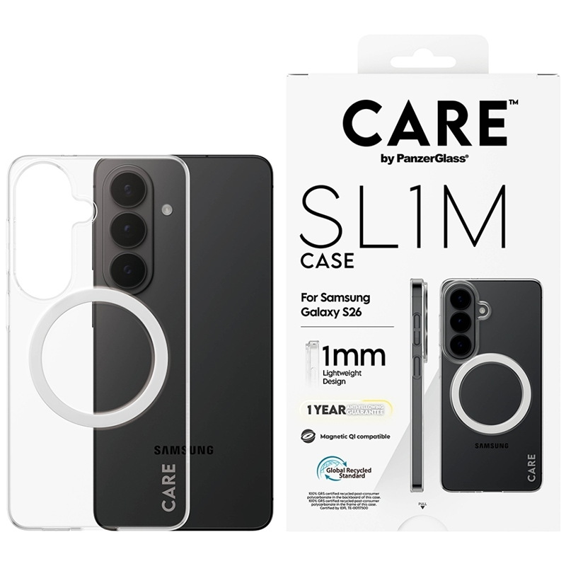 Etui PanzerGlass CARE SL1M do Samsung Galaxy S26 Przezroczyste - Clear