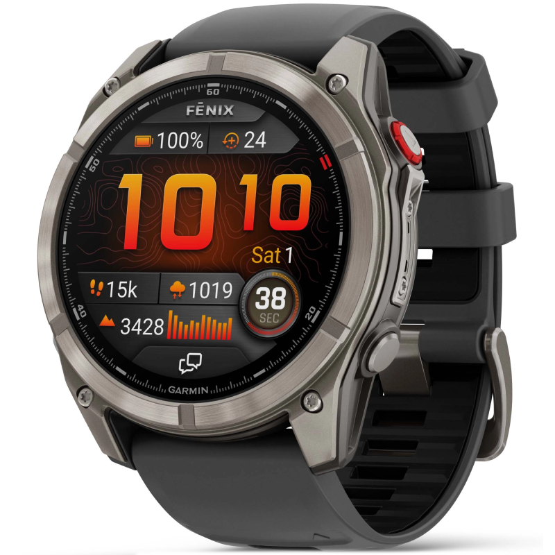 Smartwatch Garmin Fenix 8 Pro 47mm Grafitowo-czarny - Graphite-black