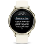 Smartwatch Garmin Venu 4 41mm Złoto-kremowy - Lunar Gold-Bone