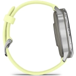 Smartwatch Garmin Venu 4 45mm Srebrno-cytrynowy - Silver-Citron