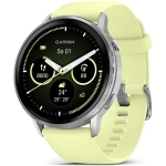 Smartwatch Garmin Venu 4 45mm Srebrno-cytrynowy - Silver-Citron