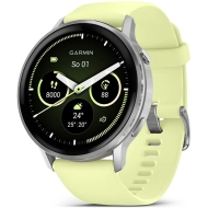 Smartwatch Garmin Venu 4 45mm Srebrno-cytrynowy - Silver-Citron