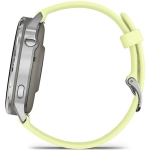 Smartwatch Garmin Venu 4 45mm Srebrno-cytrynowy - Silver-Citron