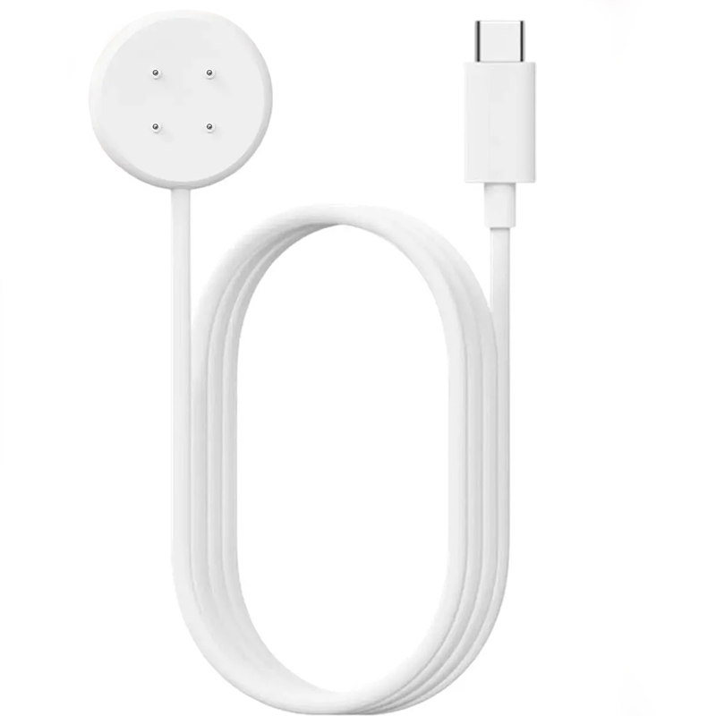Ładowarka magnetyczna do Google Pixel Watch 3 USB-C Biała - White