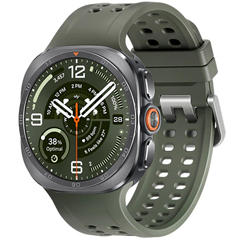 Smartwatch Samsung Galaxy Watch Ultra 2 L715 47mm LTE Srebrno-oliwkowy - Titanium Silver-Olive