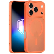 Etui 3mk Misty MagCase do iPhone 17 Pro Max / 18 Pro Max Pomarańczowe - Orange