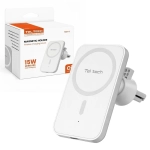 Uchwyt samochodowy Teltech TCM-15 MagSafe 15 W Biały - White