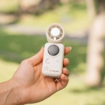 Wiatrak Verbatim Cool 'n' Go Ice Touch Biało-srebrny - White-silver