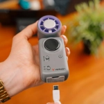 Wiatrak Verbatim Cool 'n' Go Ice Touch Szaro-fioletowy - Gray-purple
