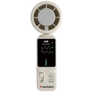 Wiatrak Verbatim Cool 'n' Go Ice Touch Pro Biało-srebrny - White-silver