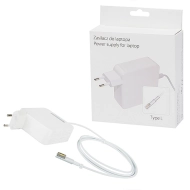 Zasilacz Teltech do laptopa Apple Macbook MG1 60W Magsafe 1 gen. Biały - White