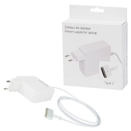 Zasilacz Teltech do laptopa Apple Macbook MG2 60W Magsafe 2 gen. Biały - White