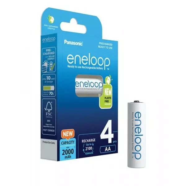 Akumulator Panasonic Eneloop AA/R6 2000mAh 4 sztuki