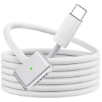 Kabel Teltech TCA-12 MG3 USB-C MagSafe 3 140W Biały - White