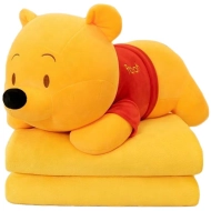Pluszak z kocem Trusty Kubuś Puchatek 55 cm Źółty - Yellow