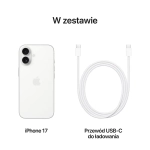 Zestaw Apple iPhone 17 256GB Biały - White