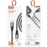 Kabel Somostel SMS-BW25 USB-C do Lightning Czarny - Black