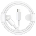 Kabel Economy USB-C 60W 1m. Biały - White