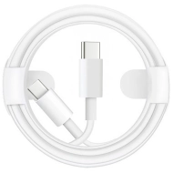 Kabel Economy USB-C 60W 1m. Biały - White