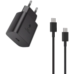 Ładowarka sieciowa Samsung 45 W PD Adapter 1 x USB-C + Kabel USB-C 1 m. Czarna - Black
