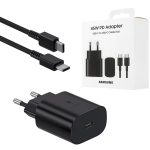 Ładowarka sieciowa Samsung 45 W PD Adapter 1 x USB-C + Kabel USB-C 1 m. Czarna - Black