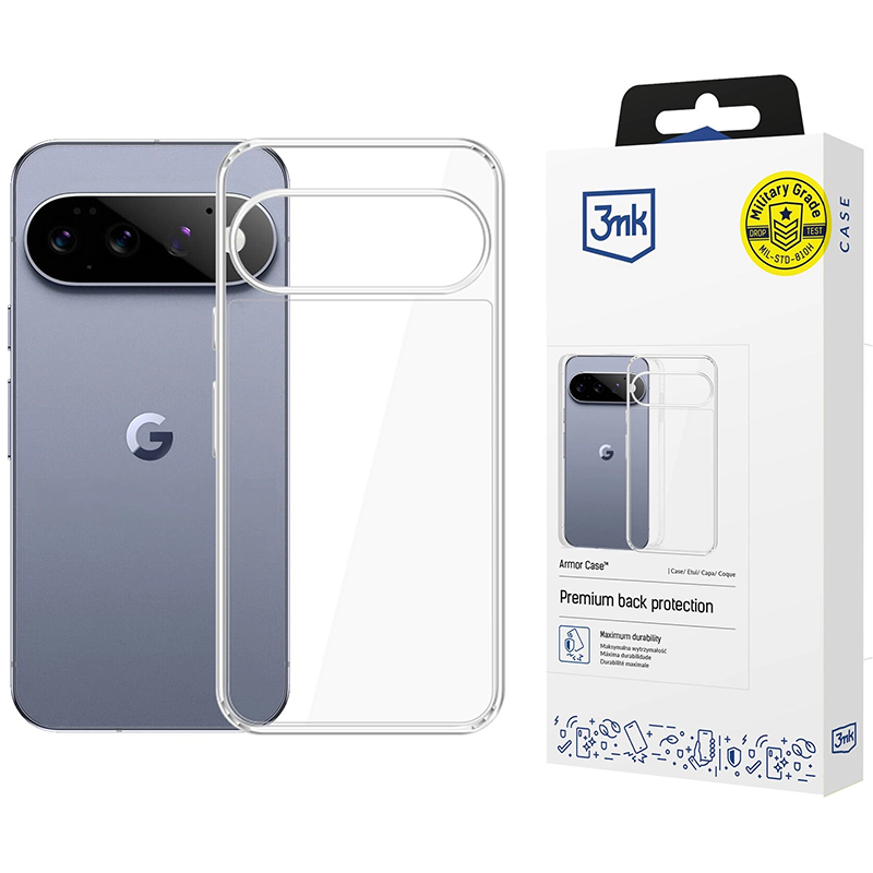 Etui 3mk Armor Case do Google Pixel 11 Przezroczyste - Clear (zdjęcia poglądowe)