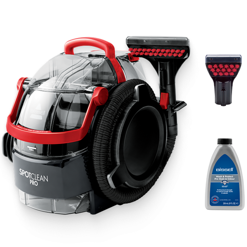 Odkurzacz piorący Bissell SpotClean Pro 1558N Czarno-czerwony - Black-red