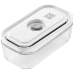 Pojemnik próżniowy szklany na żywność Zwilling Fresh&Save S / 350 ml Przezroczysto-biały - Transparent-white