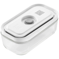 Pojemnik próżniowy szklany na żywność Zwilling Fresh&Save S / 350 ml Przezroczysto-biały - Transparent-white