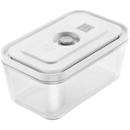 Pojemnik próżniowy szklany na żywność Zwilling Fresh&Save M / 900 ml Przezroczysto-biały - Transparent-white