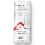 Folia próżniowa na żywność Magic Vac ANP1075 15 x 600 cm 4 rolki (zdjęcie poglądowe - oferta dotyczy 4 rolek).