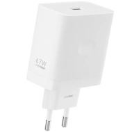 Ładowarka sieciowa OnePlus 67 W SUPERVOOC USB-A Biała - White