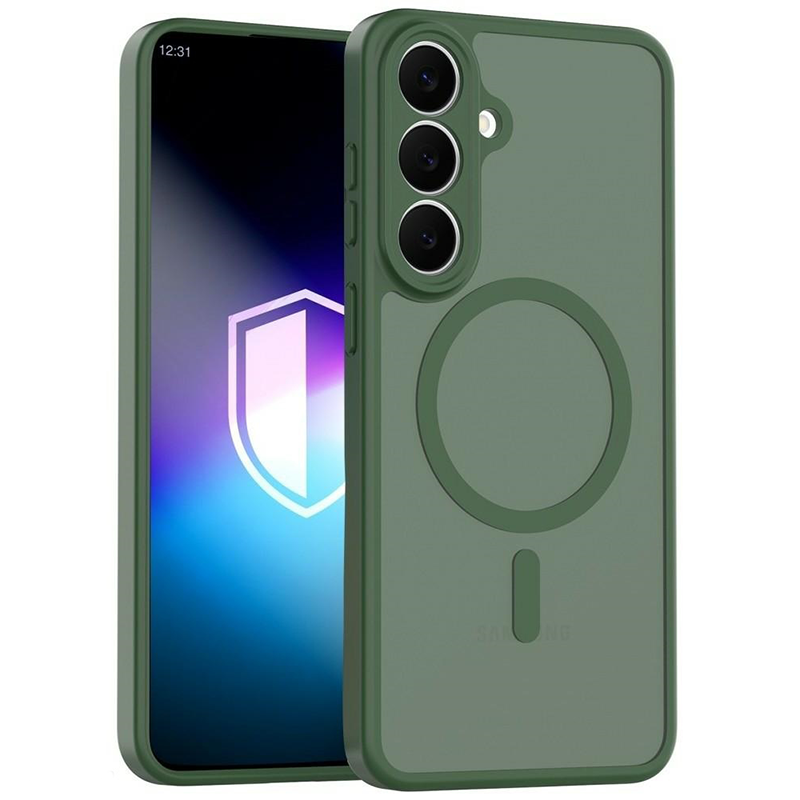 Etui 3mk Misty MagCase do Samsung Galaxy S26 FE Zielone - Green (zdjęcie poglądowe)