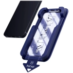 Szkło hartowane 3mk HardGlass Max z aplikatorem do Apple iPhone 15 Pro Czarne - Black (zdjęcie poglądowe)