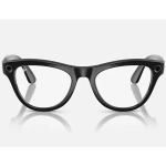 Okulary AI Ray-Ban Meta Skyler 1 gen. Czarno-Błękitne - Black-Cerulean Blue