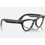 Okulary AI Ray-Ban Meta Skyler 1 gen. Czarno-Błękitne - Black-Cerulean Blue